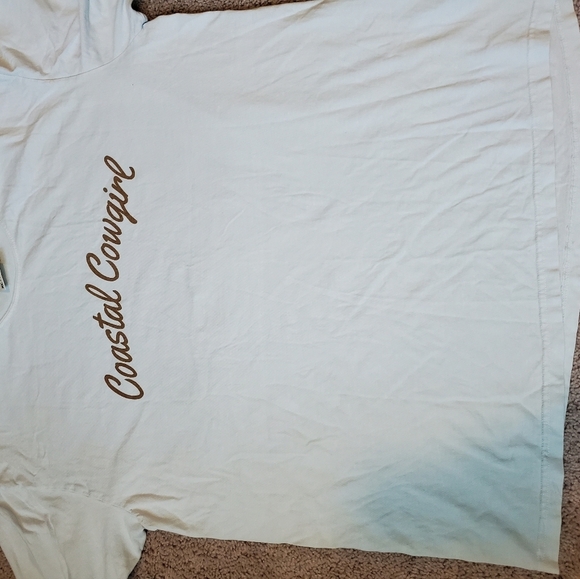 Comfort Colora Coastal Cowgirl Light Blue Graphic T-Shirt - Picture 6 of 6